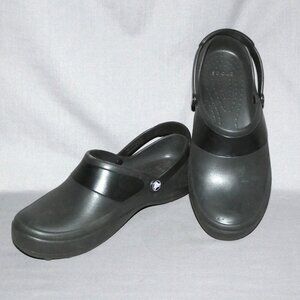 Women's Crocs Mercy Work Clog shoes #10876